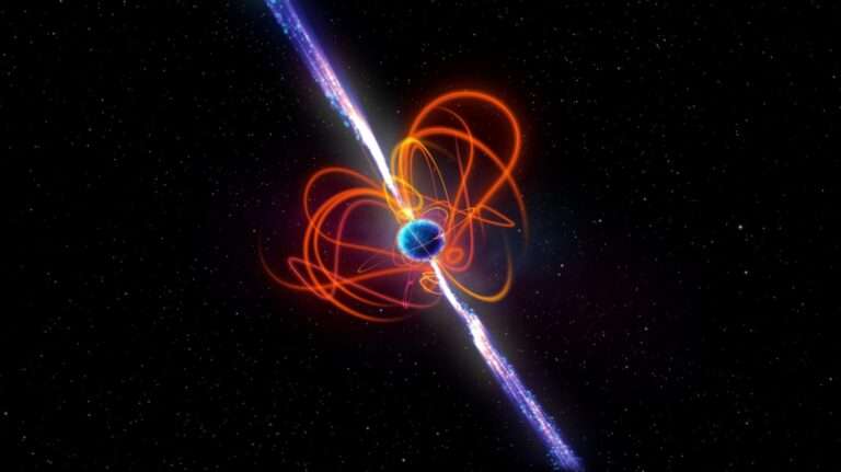 Hallan objeto estelar que desafía la física de las estrellas de neutrones