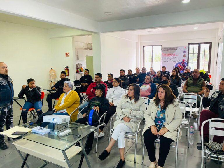 Imparten curso “Concientización de Seguridad para el Motociclista”