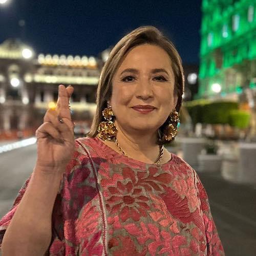 Reaparece Xóchitl Gálvez en el Senado