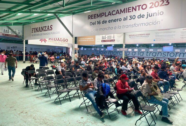 Últimos días para pagar remplacamiento