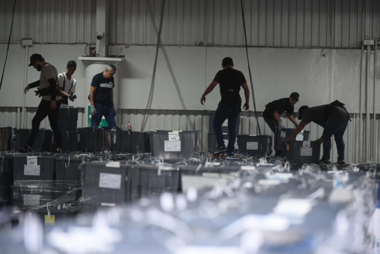 Un 93 % de los resultados electorales de Guatemala han sido cotejados nuevamente Un 93 % de los resultados electorales de Guatemala han sido cotejados nuevamente