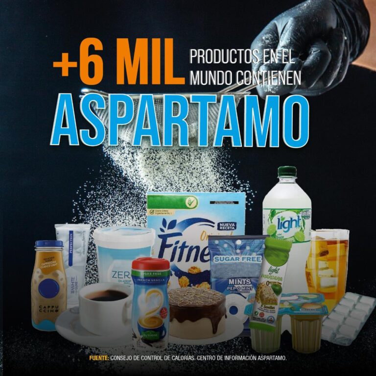 Aspartamo, en más de 6 mil productos en el mundo Aspartamo, en más de 6 mil productos en el mundo