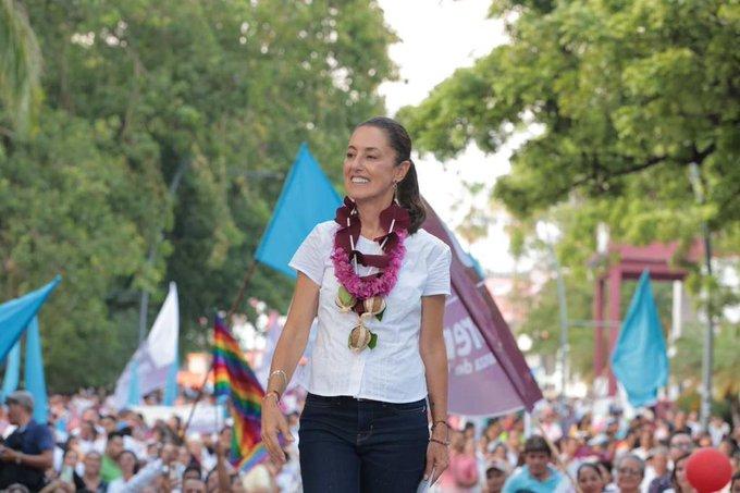 Sheinbaum, la “corcholata” que más ha gastado en campaña: Morena Sheinbaum, la “corcholata” que más ha gastado en campaña: Morena