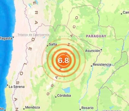 Uruguay registra en el sur del territorio un sismo de magnitud local de más de 5,0 Uruguay registra en el sur del territorio un sismo de magnitud local de más de 5,0