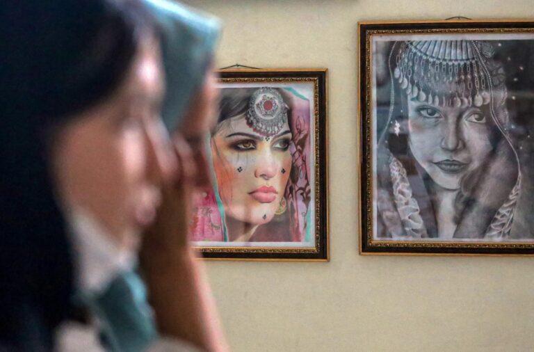El arte: aliado de las afganas para protestar contra la represión de los talibanes El arte: aliado de las afganas para protestar contra la represión de los talibanes