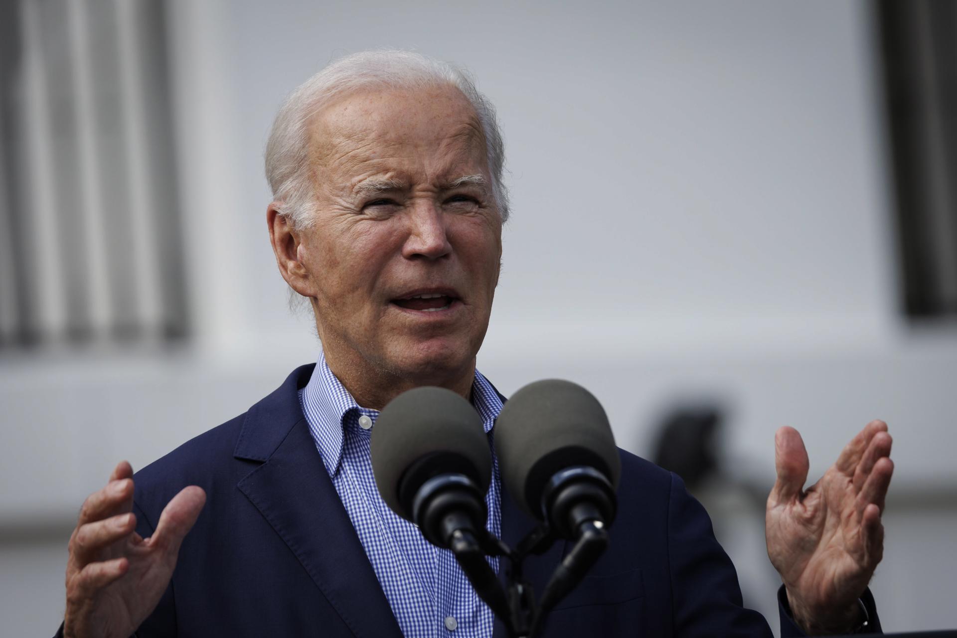 Biden, informado sobre el avión estrellado en Rusia y donde podría haber viajado Prigozhin