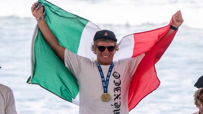 Mexicano consigue en surf plaza para París 2024 Mexicano consigue en surf plaza para París 2024