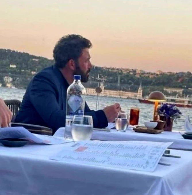 Así fue el reencuentro de Ben Affleck con Jennifer Garner en Italia