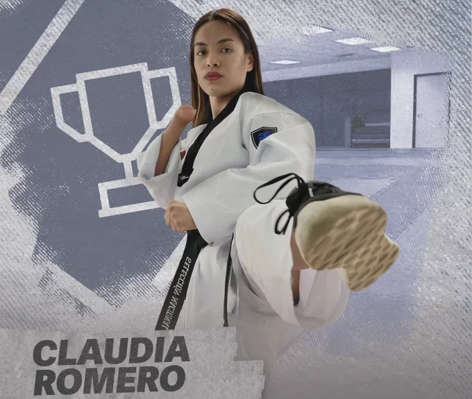 Claudia Romero gana medalla de oro en Grand Prix de Parataekwondo Claudia Romero gana medalla de oro en Grand Prix de Parataekwondo