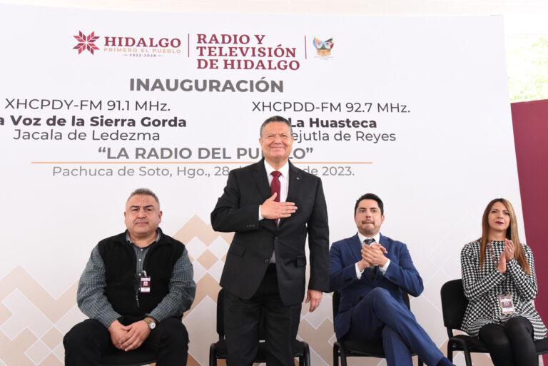 Recupera Hidalgo dos estaciones radiofónicas más