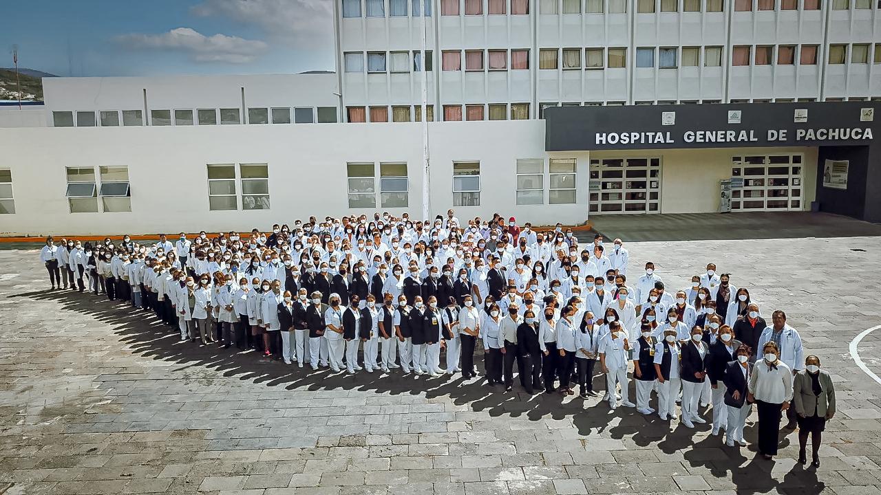 Hospital General de Pachuca conmemora su 45 aniversario