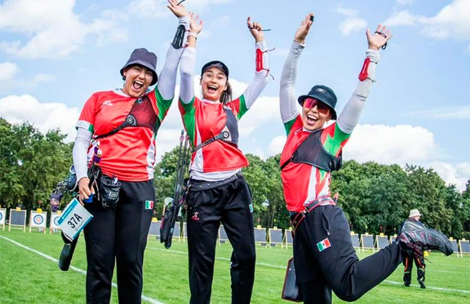 Arqueras mexicanas consiguen plaza para París 2024 Arqueras mexicanas consiguen plaza para París 2024