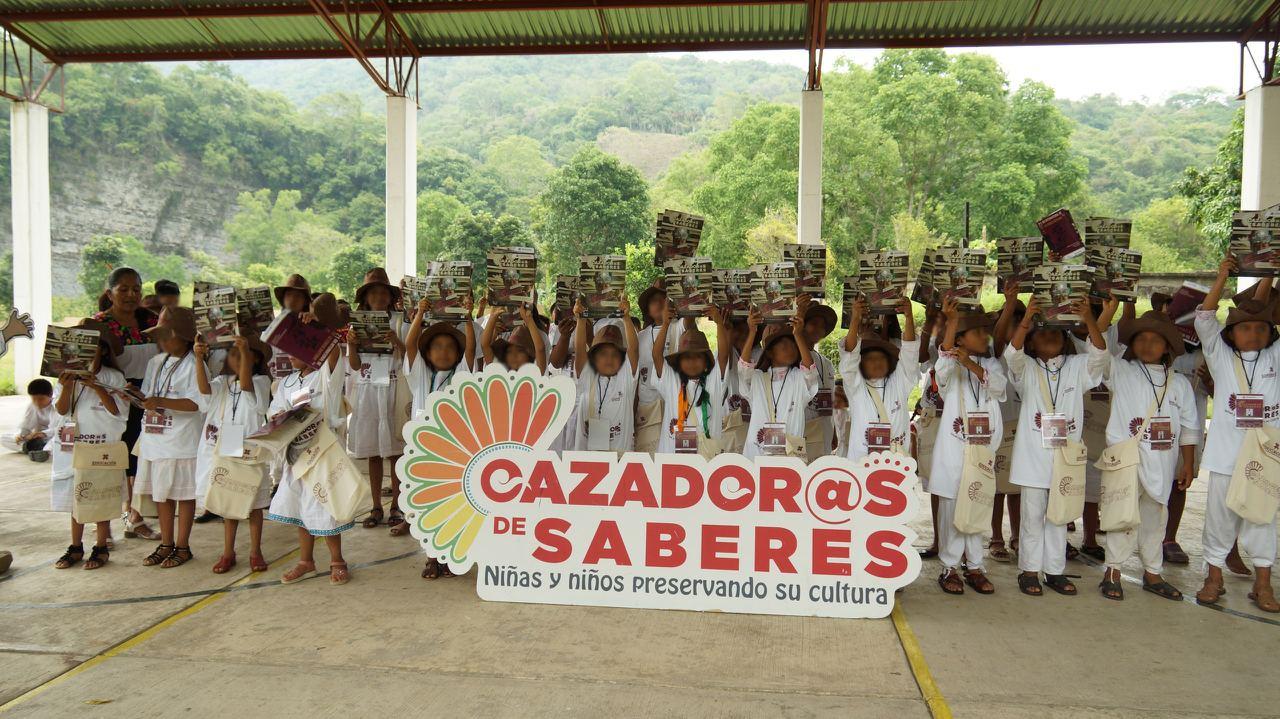 Niñas y niños se incorporan al programa Cazadores de Saberes