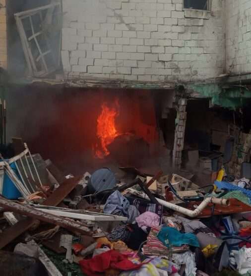 Explosión por presunta acumulación de gas Explosión por presunta acumulación de gas