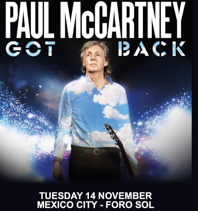 Los precios del concierto de Paul McCartney en México Los precios del concierto de Paul McCartney en México