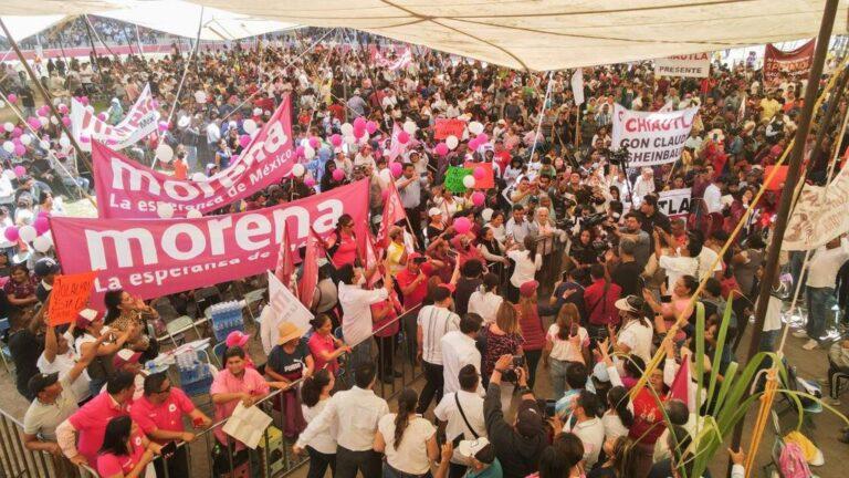 Luchamos por derechos, por bienestar, por democracia y por dignidad”: Claudia Sheinbaum