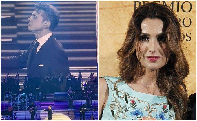 Luis Miguel dedica a Paloma Cuevas momento en su regreso