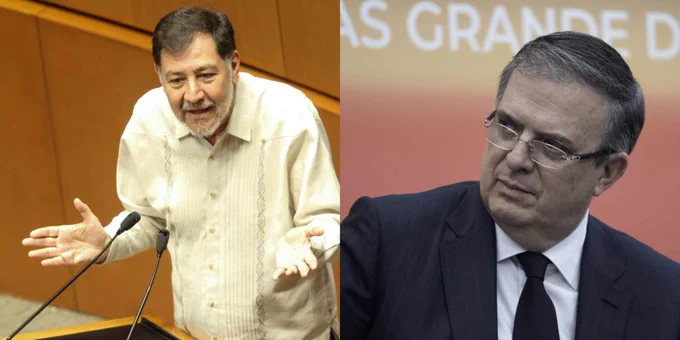 Noroña prevé rompimiento de Ebrard con Morena Noroña prevé rompimiento de Ebrard con Morena