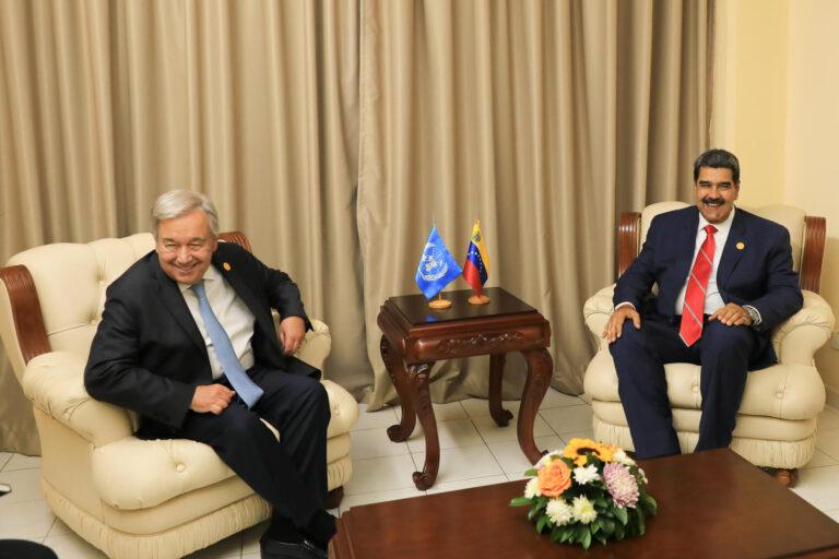 Nicolás Maduro y António Guterres se reúnen en Cuba, en el marco de la cumbre G77+China Nicolás Maduro y António Guterres se reúnen en Cuba, en el marco de la cumbre G77+China