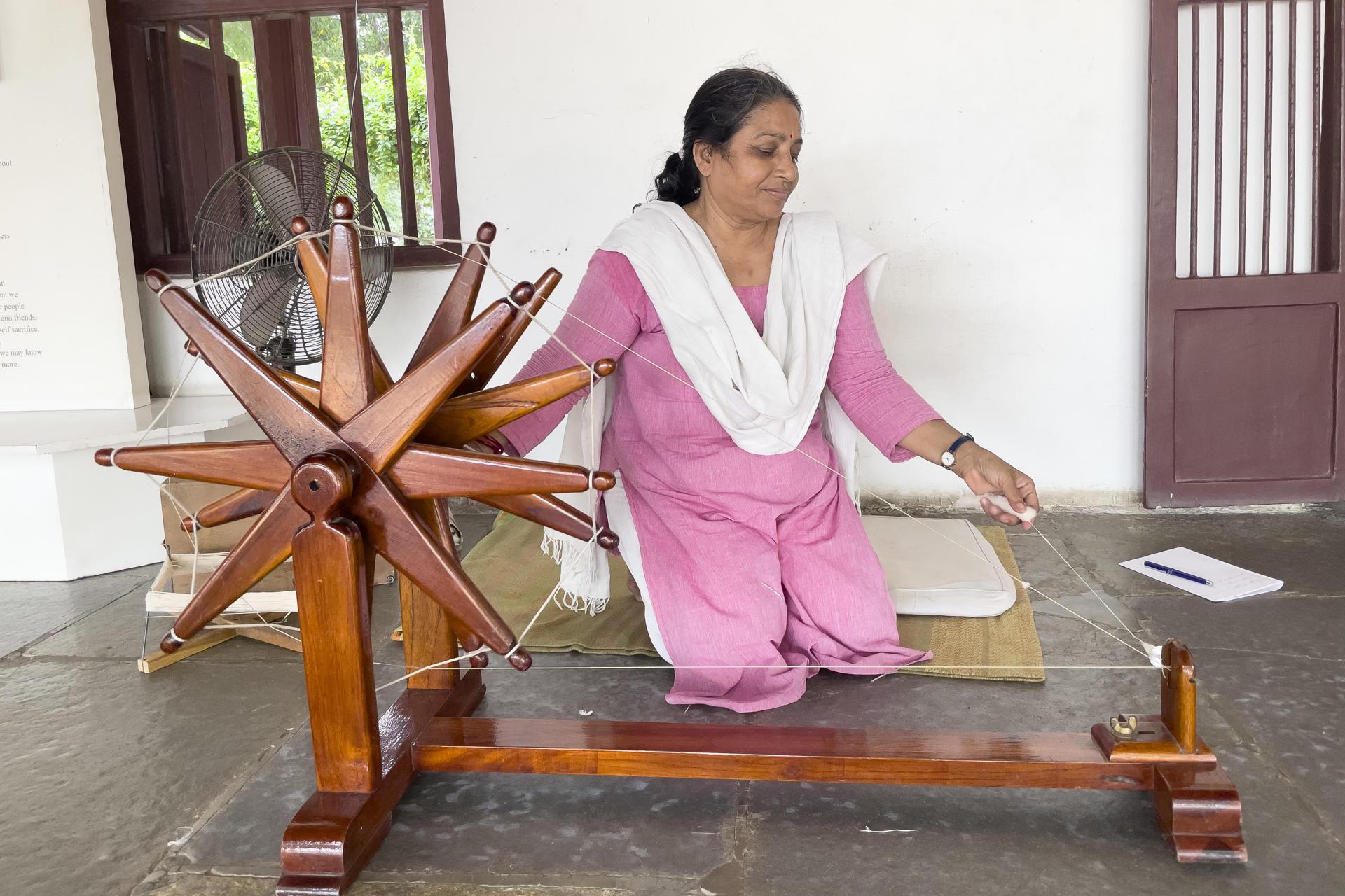 El ashram-museo de Gandhi que preserva y difunde su legado de la no violencia en India