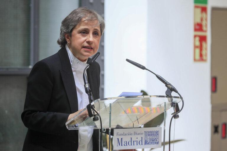 La SIP concede a la periodista mexicana Carmen Aristegui el Gran Premio a la Libertad de Prensa 2023