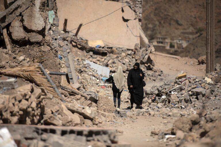 El terremoto de Marruecos daña 56.674 casas en 2.930 aldeas El terremoto de Marruecos daña 56.674 casas en 2.930 aldeas