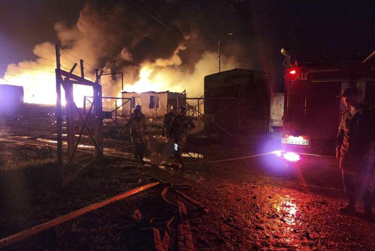 Ascienden a 68 los muertos en explosión en depósito de combustible en Nagorno Karabaj Ascienden a 68 los muertos en explosión en depósito de combustible en Nagorno Karabaj