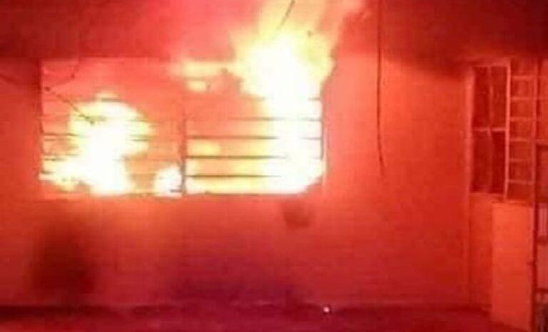 Caos y temor, provocó el incendio en una casa donde se almacenaba hidrocarburo Caos y temor, provocó el incendio en una casa donde se almacenaba hidrocarburo