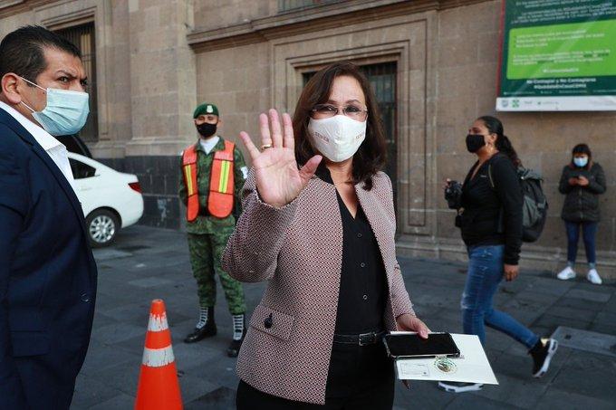 Nahle afirma que aún no presenta su renuncia a AMLO