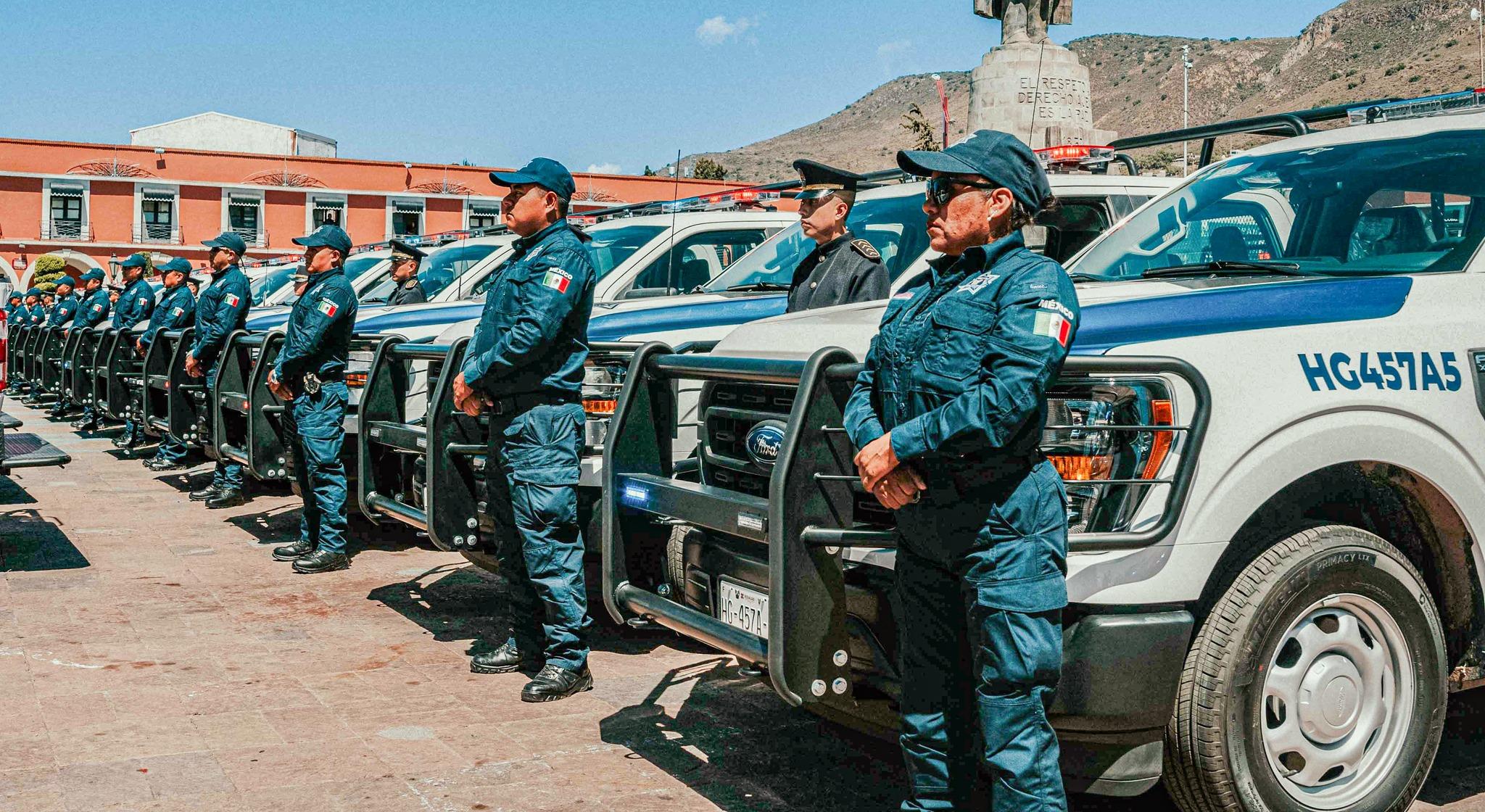 Equipan a cuerpos policíacos para mejor desempeño en las labores de seguridad