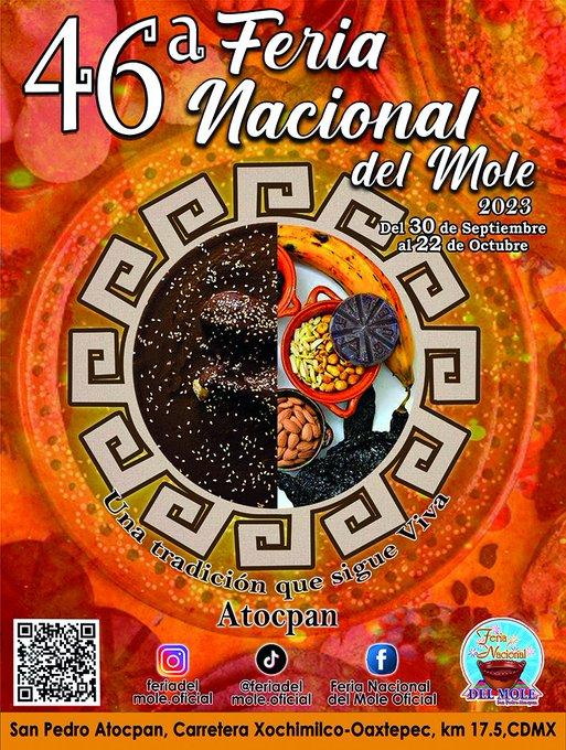 Este sábado arranca la Feria Nacional del Mole en Milpa Alta Este sábado arranca la Feria Nacional del Mole en Milpa Alta