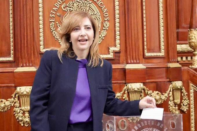 Designan a Gabriela Salido como presidenta del Congreso capitalino