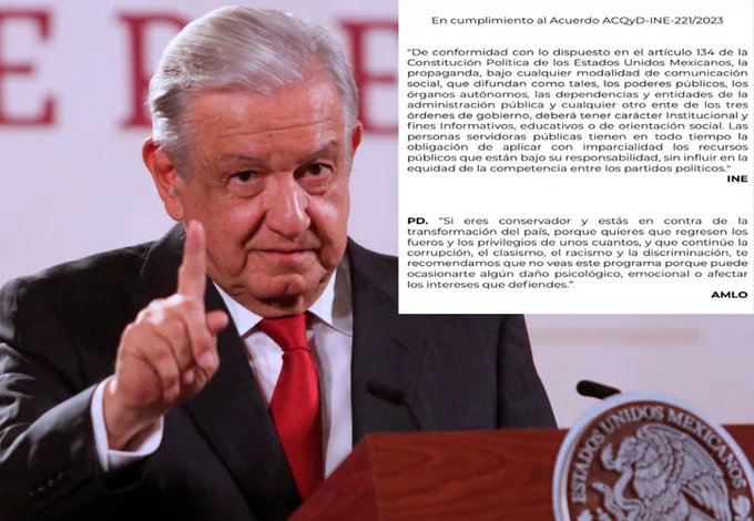 Pese a medidas del INE, AMLO alude a continuar la transformación