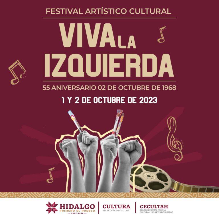 “Festival Viva la Izquierda” conmemora el Movimiento Estudiantil del 68