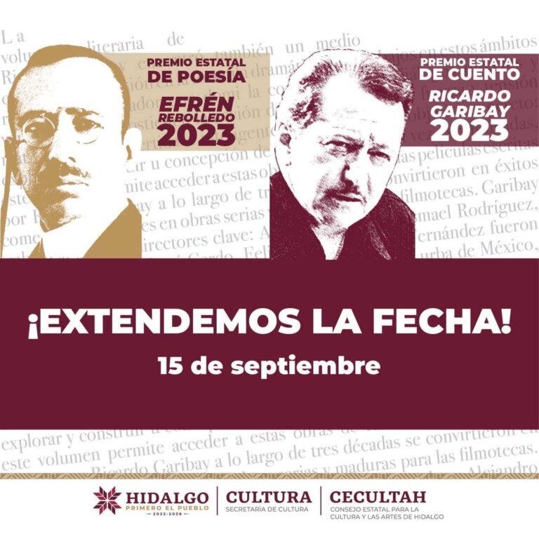 Extienden la convocatoria del Premio “Ricardo Garibay 2023” Extienden la convocatoria del Premio “Ricardo Garibay 2023”