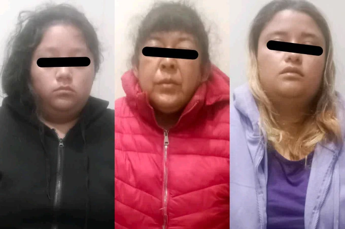 Detienen a 3 mujeres con más 300 dosis de cristal y marihuana