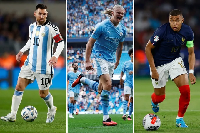 Messi, Mbappé y Haaland competirán por The Best Messi, Mbappé y Haaland competirán por The Best