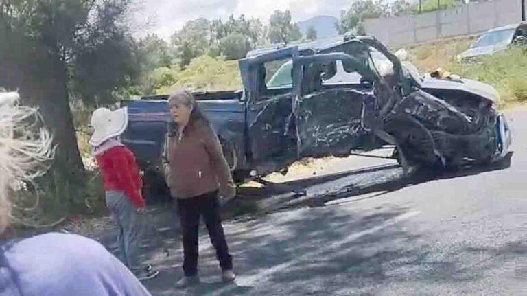 Menor lesionado en accidente con alcalde, se está recuperando Menor lesionado en accidente con alcalde, se está recuperando