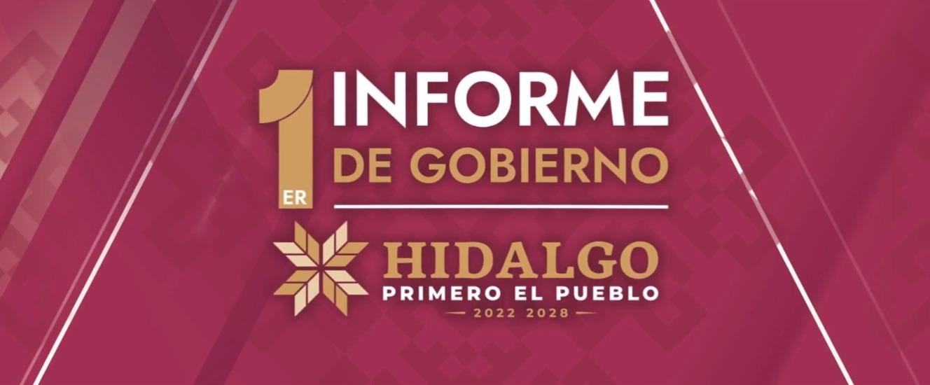 Entrega secretario de gobierno, Primer Informe de Julio Menchaca Salazar