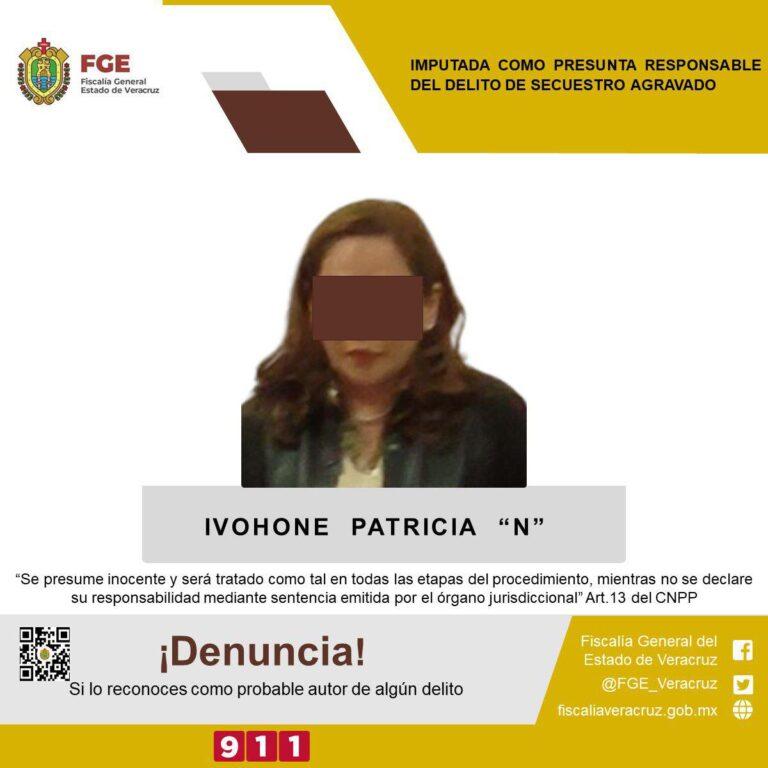 Detienen a Ivohone por secuestro; es dueña de un medio de comunicación en Veracruz Detienen a Ivohone por secuestro; es dueña de un medio de comunicación en Veracruz