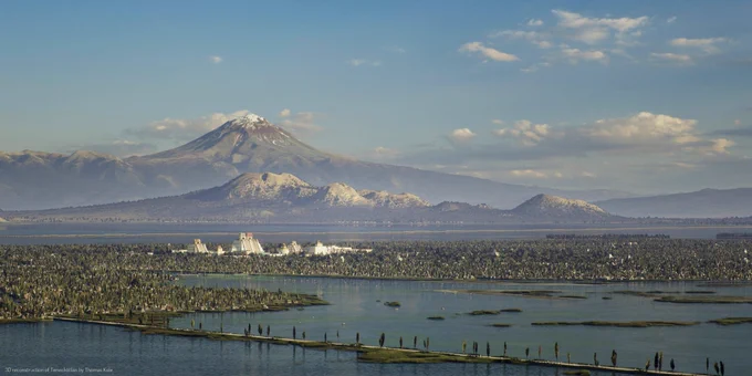 Crean retrato de Tenochtitlán en 3D