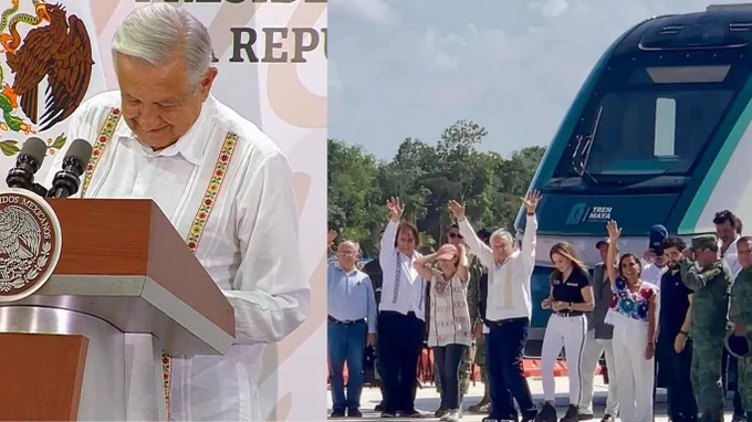 “Vamos a inaugurar en diciembre el Tren Maya”, asegura AMLO “Vamos a inaugurar en diciembre el Tren Maya”, asegura AMLO