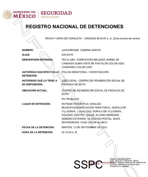 Detienen a Enrique Cadena presunto implicado en “la estafa siniestra”