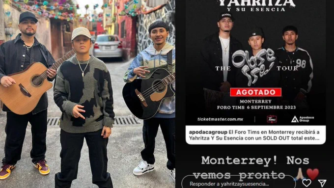 Yahritza y su Esencia agotan boletos para concierto en NL