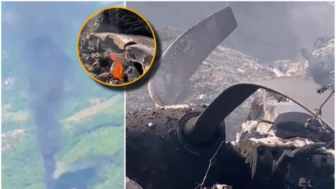 Reportan choque entre avionetas en Durango