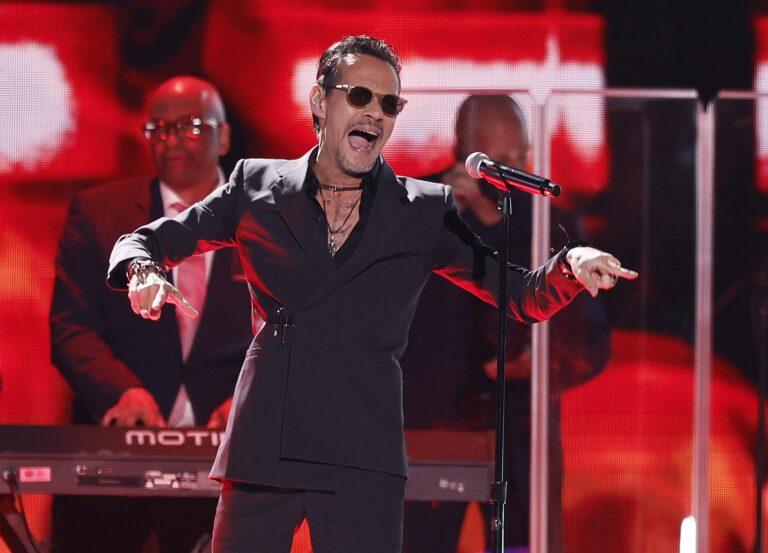 Marc Anthony recibe una estrella en el Paseo de la Fama de Hollywood