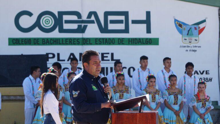 Inauguran aula e inicios de cerca perimetral en COBAEH Tecocomulco Inauguran aula e inicios de cerca perimetral en COBAEH Tecocomulco