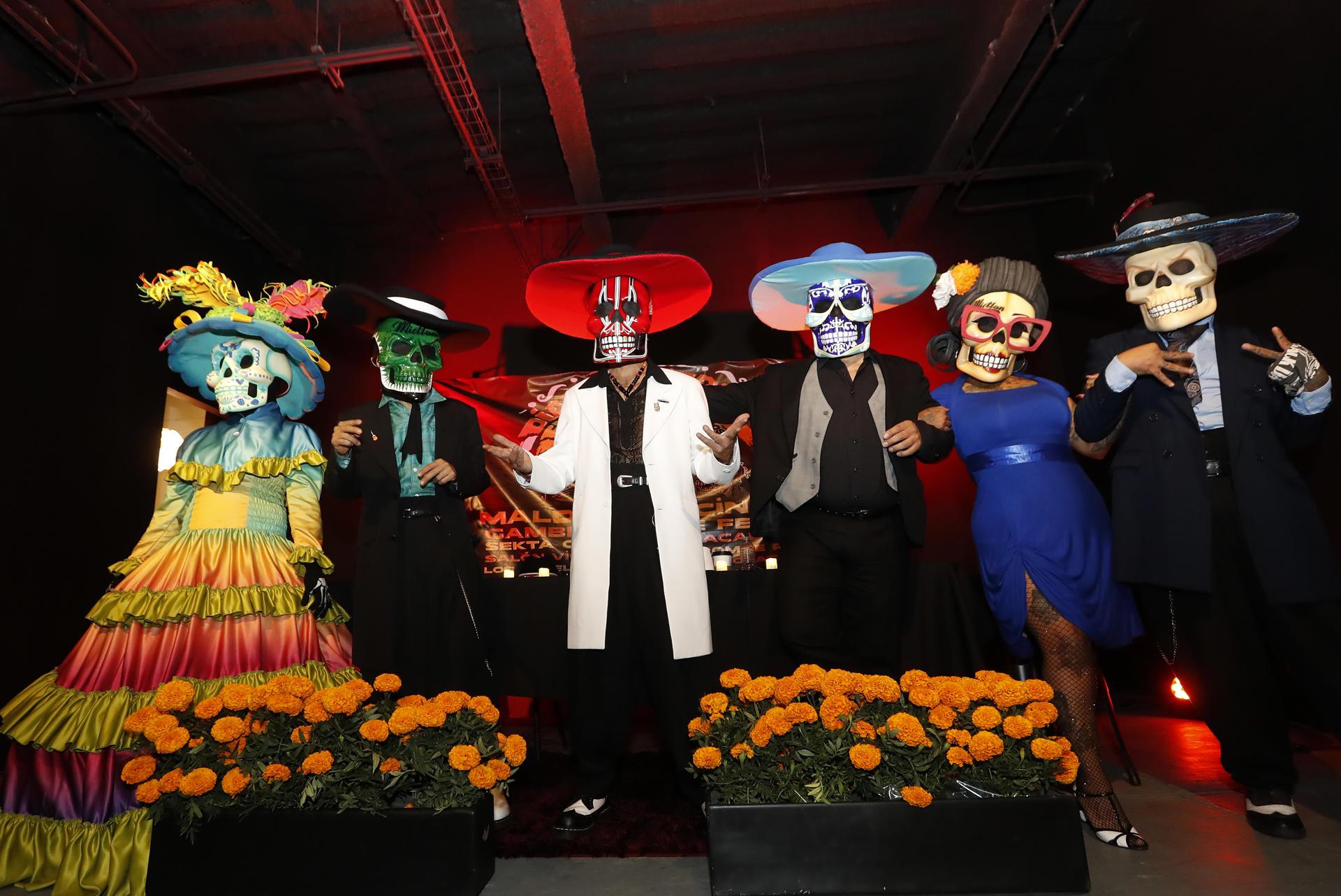 Mexicanos Maldita Vecindad invitan a celebrar tradiciones del Día de Muertos con festival