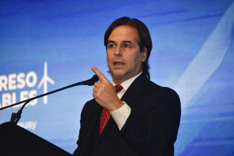 Lacalle Pou celebra la vuelta del Mundial a Uruguay Lacalle Pou celebra la vuelta del Mundial a Uruguay