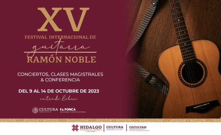 Llega el XV Festival Internacional de Guitarra Clásica Ramón Noble 